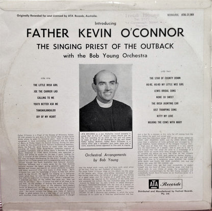 Father Kevin O'Connor* With The Bob Young Orchestra : The Singing Priest Of The Outback (LP, Album, Mono)