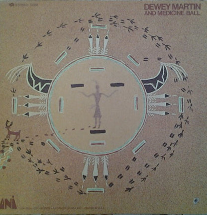 Dewey Martin And Medicine Ball : Dewey Martin And Medicine Ball (LP, Album, Gat)