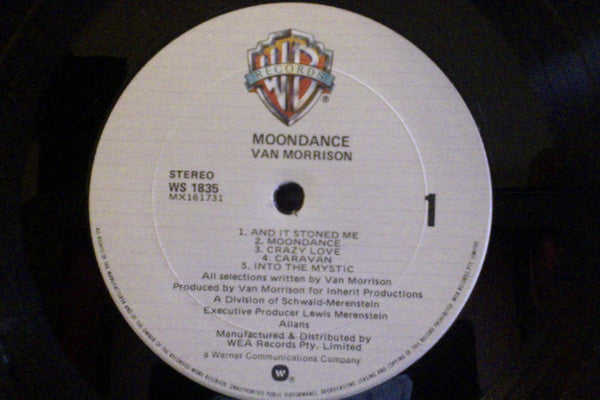 Van Morrison : Moondance (LP, Album, RE)