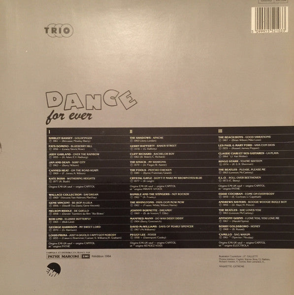 Various : Dance For Ever (3xLP, Album, Comp, Box)