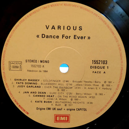Various : Dance For Ever (3xLP, Album, Comp, Box)