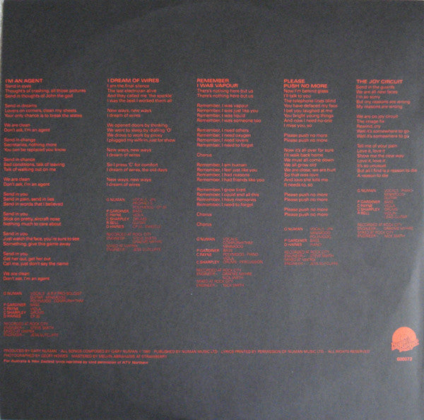 Gary Numan : Telekon (LP, Album)