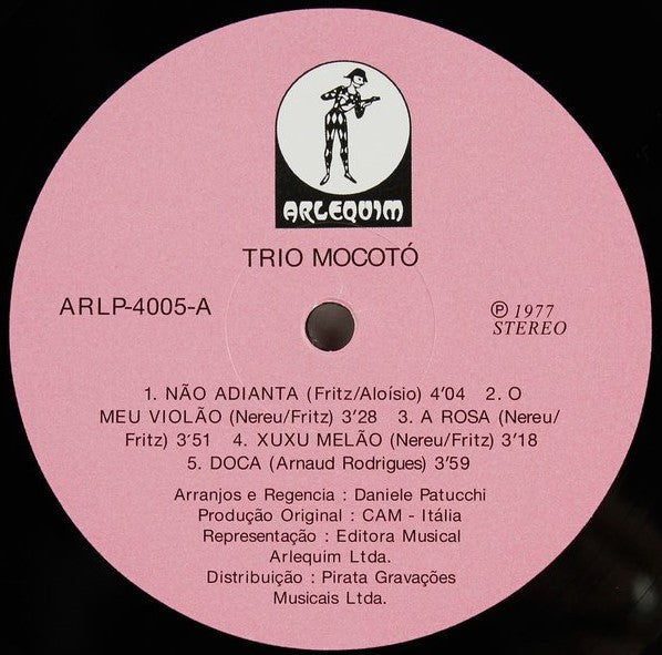 Trio Mocotó : Trio Mocotó (LP, Album, RE, RM)
