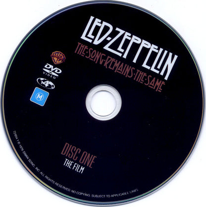 Led Zeppelin : The Song Remains The Same (2xDVD, RM, S/Edition)