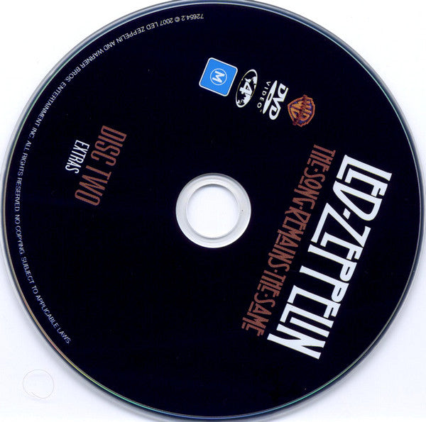 Led Zeppelin : The Song Remains The Same (2xDVD, RM, S/Edition)