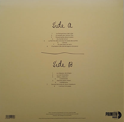 Serge Gainsbourg : La Recette De L'Amour Fou  (LP, Comp, RE)