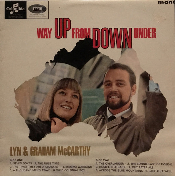 Lyn & Graham Mccarthy : Way Up From Down Under (LP, Mono)