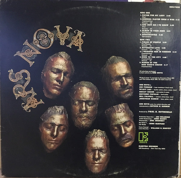 Ars Nova (3) : Ars Nova (LP, Album, Mon)