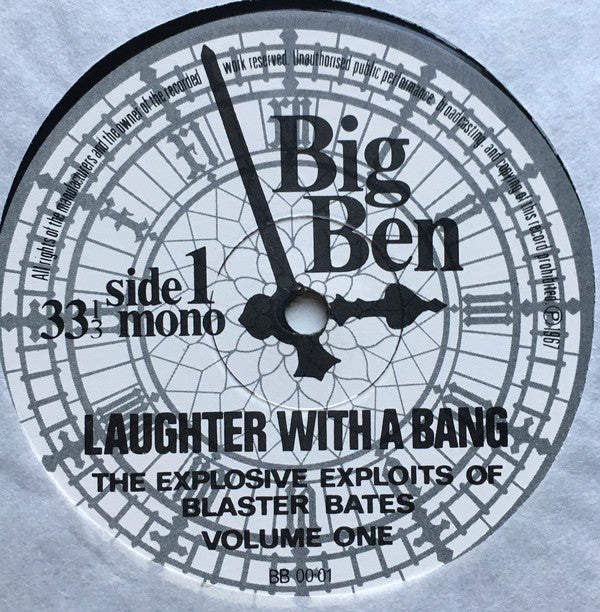 Blaster Bates : Laughter With A Bang (LP, Mono)