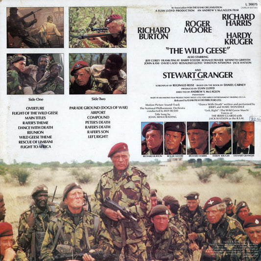 Roy Budd : The Wild Geese (Original Motion Picture Soundtrack) (LP)