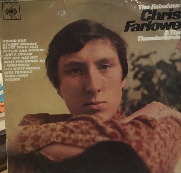 Chris Farlowe & The Thunderbirds : The Fabulous Chris Farlowe (LP, Album, Mono)