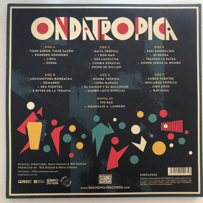 Ondatrópica : Ondatrópica (3xLP, Album, RP + 7")