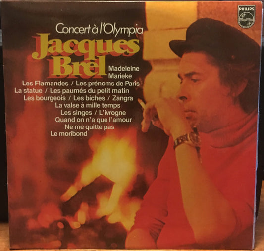 Jacques Brel : Concert À L'Olympia (LP, Album, RE)