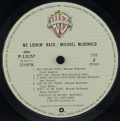 Michael McDonald : No Lookin' Back (LP, Album)