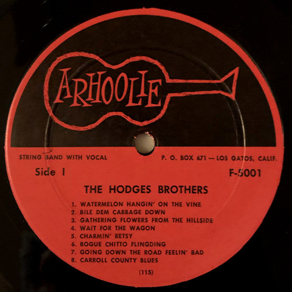 Hodges Brothers* : Watermelon Hangin' On The Vine (LP, Album)