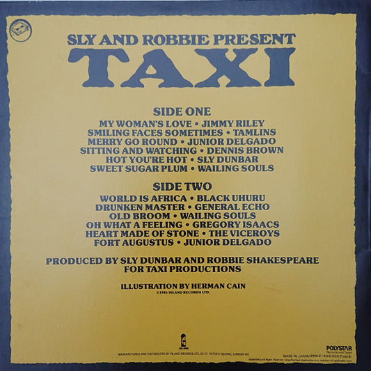Sly & Robbie : Taxi (LP, Comp)