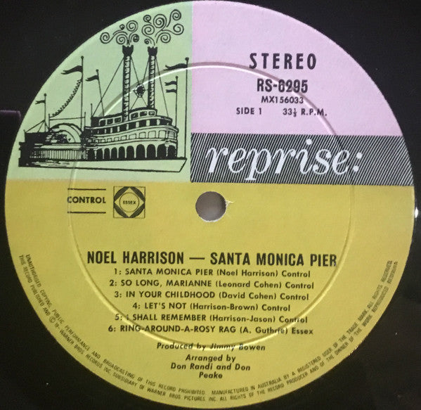 Noel Harrison : Santa Monica Pier (LP, Album)