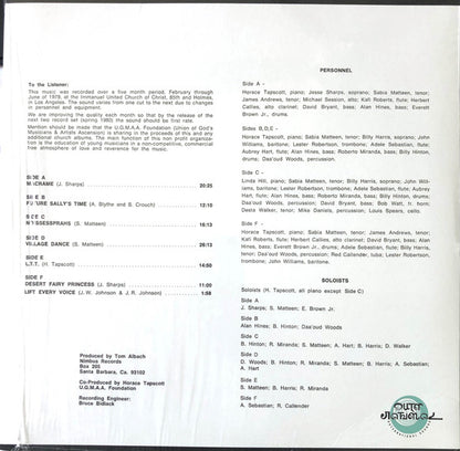 Horace Tapscott With  The Pan-Afrikan Peoples Arkestra : Live At I.U.C.C. (3xLP, P/Unofficial, RE, 180)