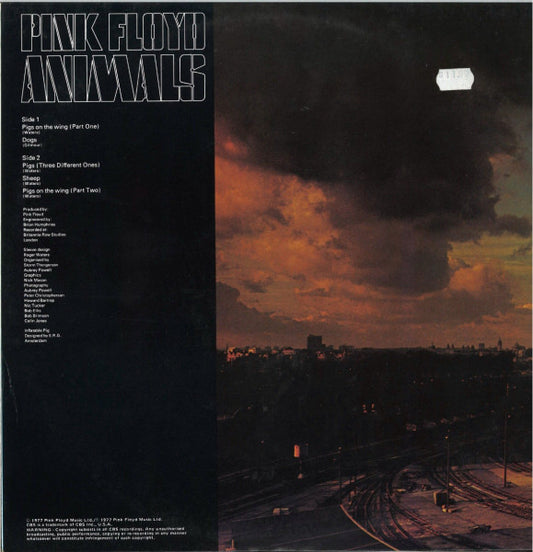 Pink Floyd : Animals (LP, Album, Gat)