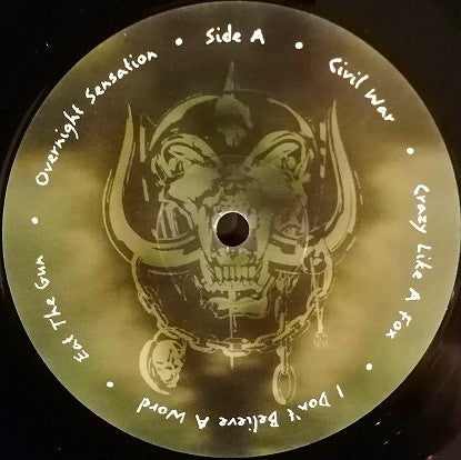 Motörhead : Overnight Sensation (LP, Album, RE)