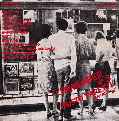Fausto Papetti : I Remember N° 3 (LP, RE)