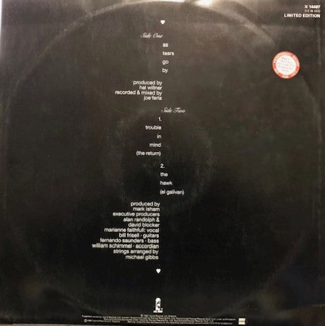 Marianne Faithfull : As Tears Go By (12", Ltd)