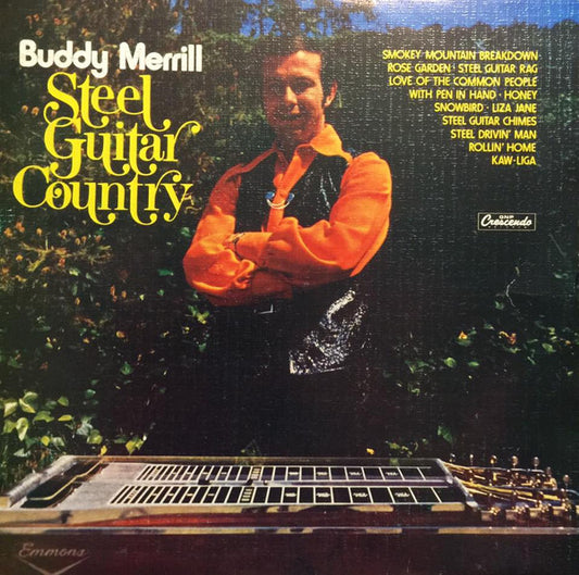 Buddy Merrill : Steel Guitar Country (LP, Album)