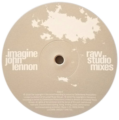John Lennon : Imagine (Raw Studio Mixes) (LP, RSD, Ltd)