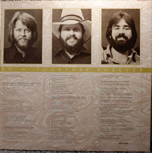 The Marshall Tucker Band : Together Forever (LP, Album, Gat)