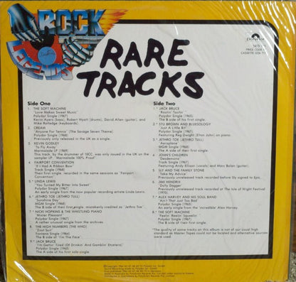 Various : Rock Legends - Rare Tracks (LP, Comp)