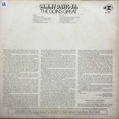 Sammy Davis Jr. : The Goin's Great (LP)