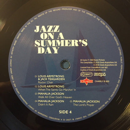 Various : Jazz On A Summer's Day (10", RM + 10", RM + CD, RM + DVD-V, NTSC + Box, S/)