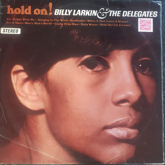 Billy Larkin And The Delegates : Hold On! (LP, Album)