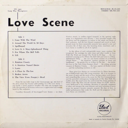 Elmer Bernstein : Love Scene (LP, Album, Mono)
