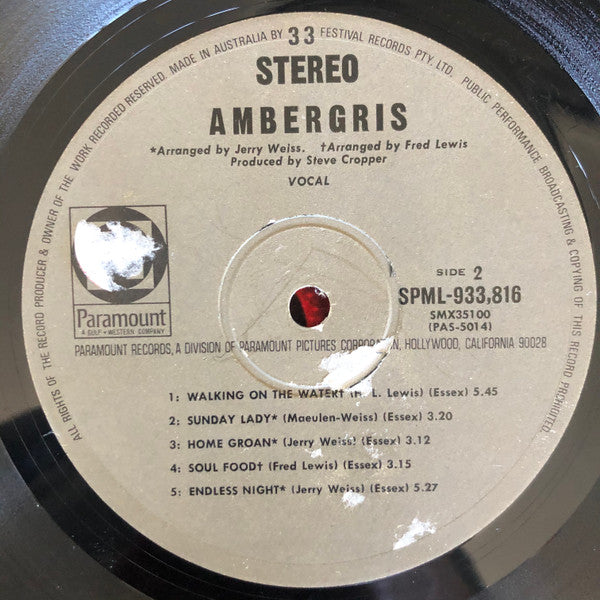 Ambergris (2) : Ambergris (LP)