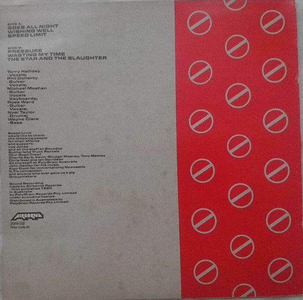 Speed Limit (10) : Breakin It (LP, MiniAlbum)