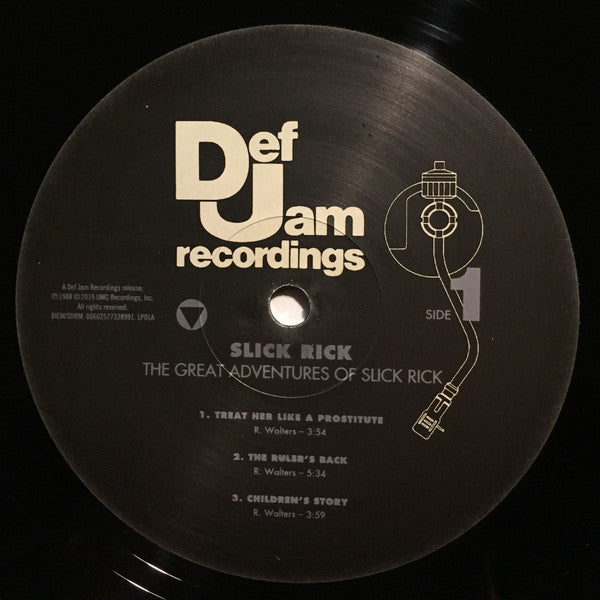 Slick Rick : The Great Adventures Of Slick Rick (2xLP, Album, RE)