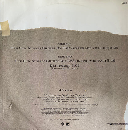 a-ha : The Sun Always Shines On T.V. (12")