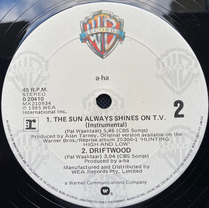 a-ha : The Sun Always Shines On T.V. (12")