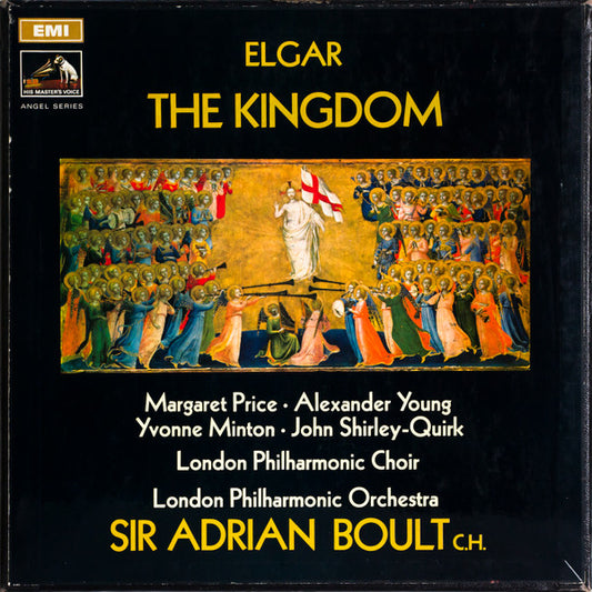 Sir Edward Elgar - Margaret Price, Alexander Young, Yvonne Minton, John Shirley-Quirk, London Philharmonic Choir, London Philharmonic Orchestra, Sir Adrian Boult : The Kingdom (2xLP, 1st + Box)