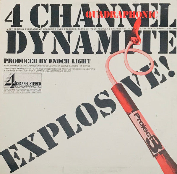 Enoch Light : 4 Channel (Quadraphonic) Dynamite (LP, Album, Quad)