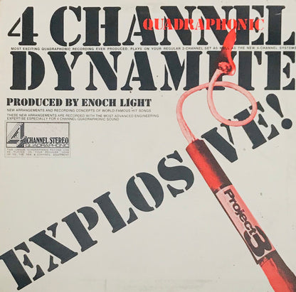 Enoch Light : 4 Channel (Quadraphonic) Dynamite (LP, Album, Quad)