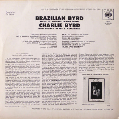 Charlie Byrd : Brazilian Byrd (LP, Album, RP)