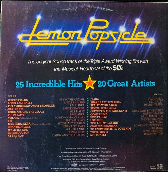 Various : Lemon Popsicle (LP, Comp)