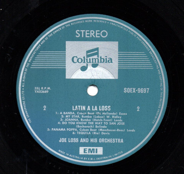 Joe Loss & His Orchestra : Latin À La Loss (LP, Album)