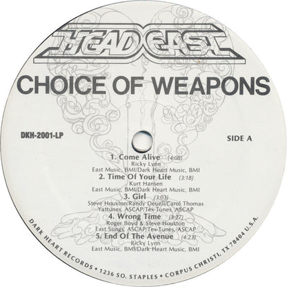 Head East : Choice Of Weapons (LP, Album)