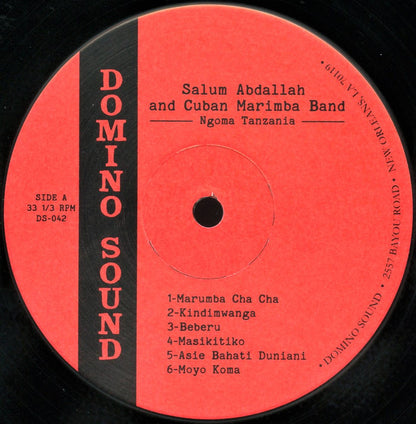 Salim Abdullah And Cuban Marimba Band : Ngoma Tanzania (LP, Comp)
