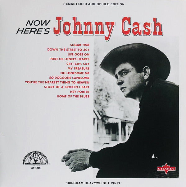 Johnny Cash : Now Here's Johnny Cash (LP, Album, Ltd, RE, RM, Red)