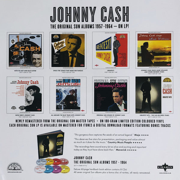 Johnny Cash : Now Here's Johnny Cash (LP, Album, Ltd, RE, RM, Red)