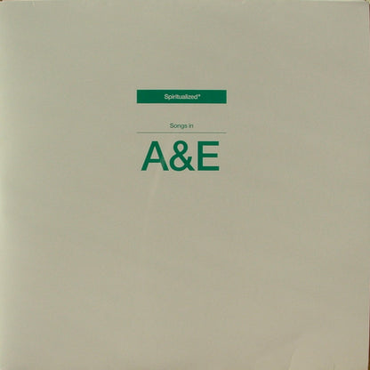 Spiritualized : Songs In A&E (2xLP, Album, Ltd, Gre)